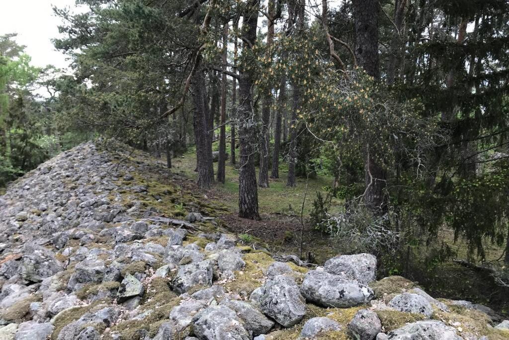 Cabin In The Woods, Close To Lake Maelaren يسكيلستونا المظهر الخارجي الصورة